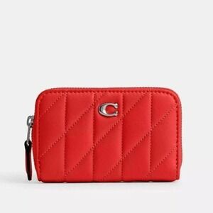 Coach Essential Small Zip Around Card Case (Brand New)